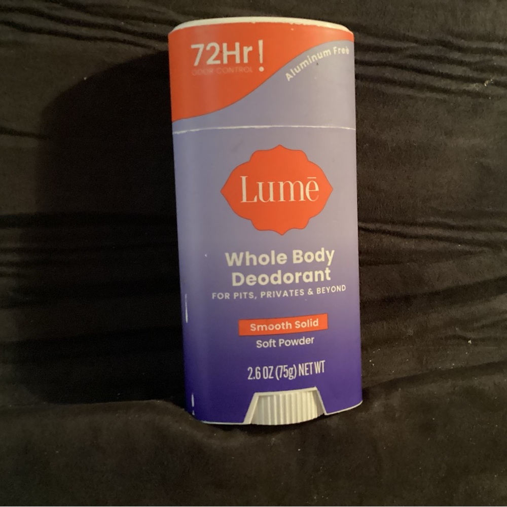Lume whole body deodorant lavender sage 2.6 oz new